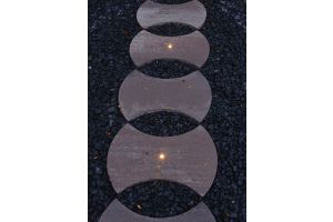 Mini Sun Stimmung – Gabionen LED beleuchtung. Mini Sun Stimmung