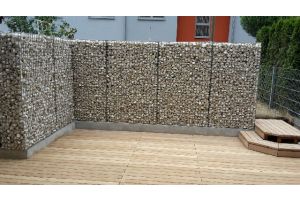 Gabionenzaun – Gabionen