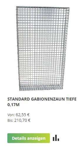 steinkorbe preisliste